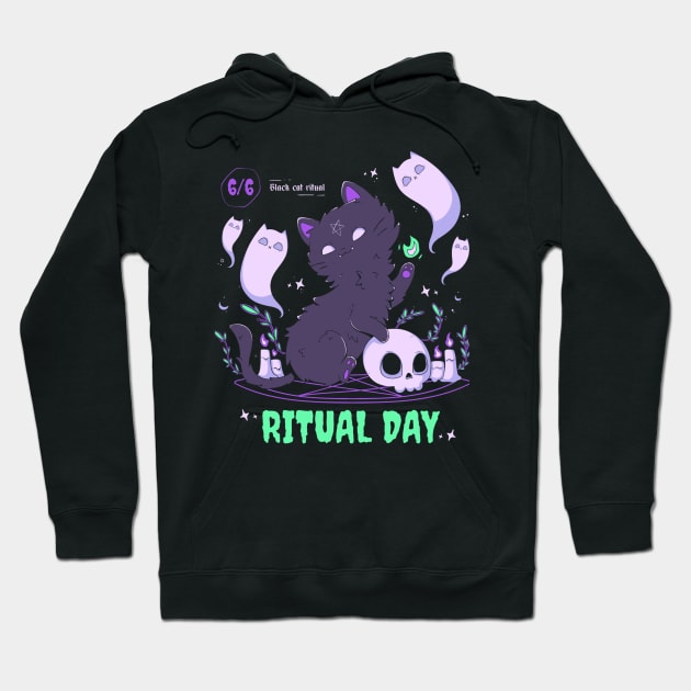 Ritual day Hoodie by studioyumie